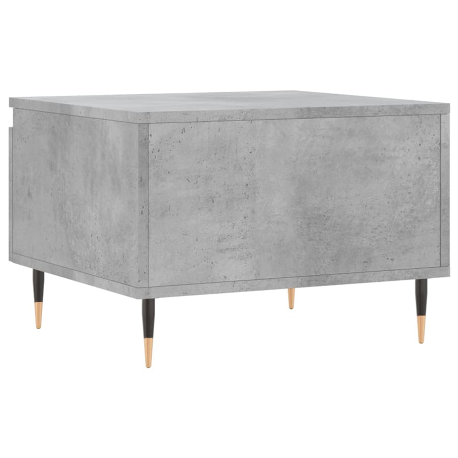 Salontafels 50X46X35 Cm Bewerkt Hout 2 Betongrijs