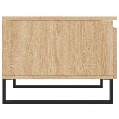Salontafels 50X46X35 Cm Bewerkt Hout Kleurig 2 Sonoma eiken