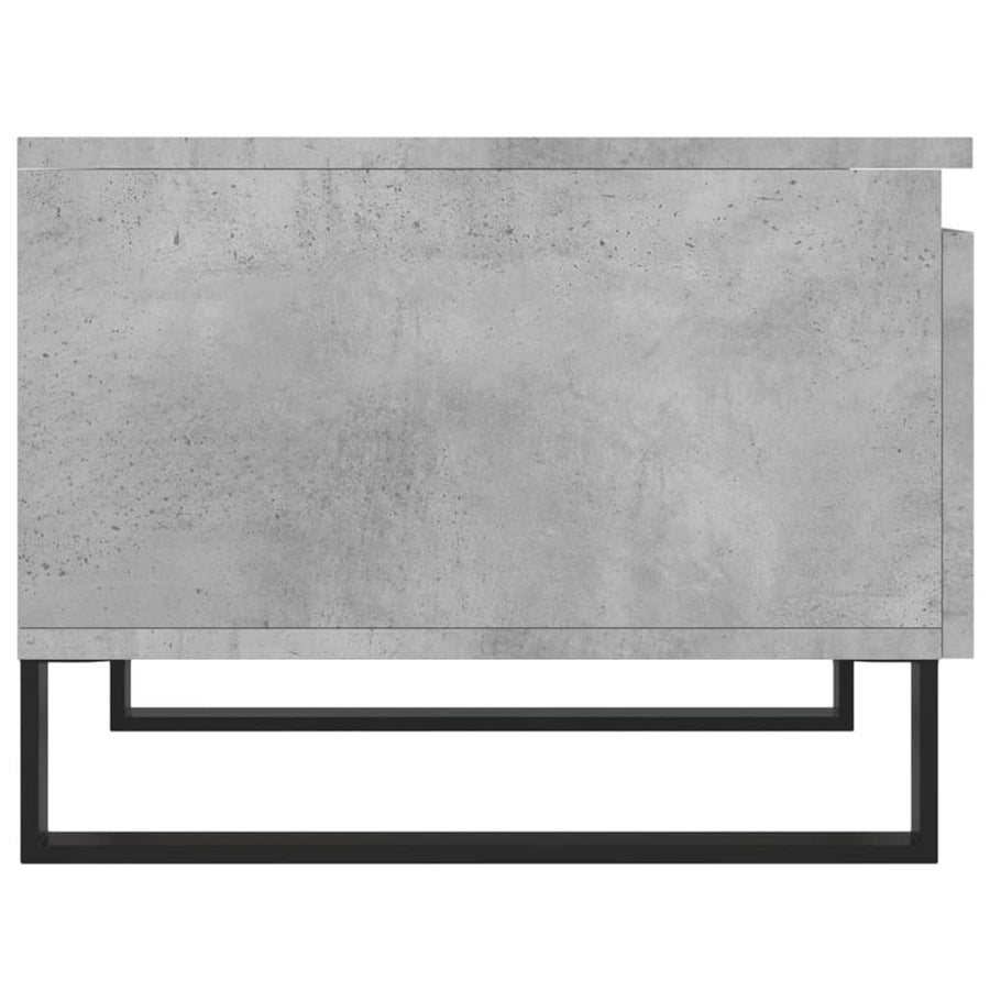 Salontafels 50X46X35 Cm Bewerkt Hout 2 Betongrijs