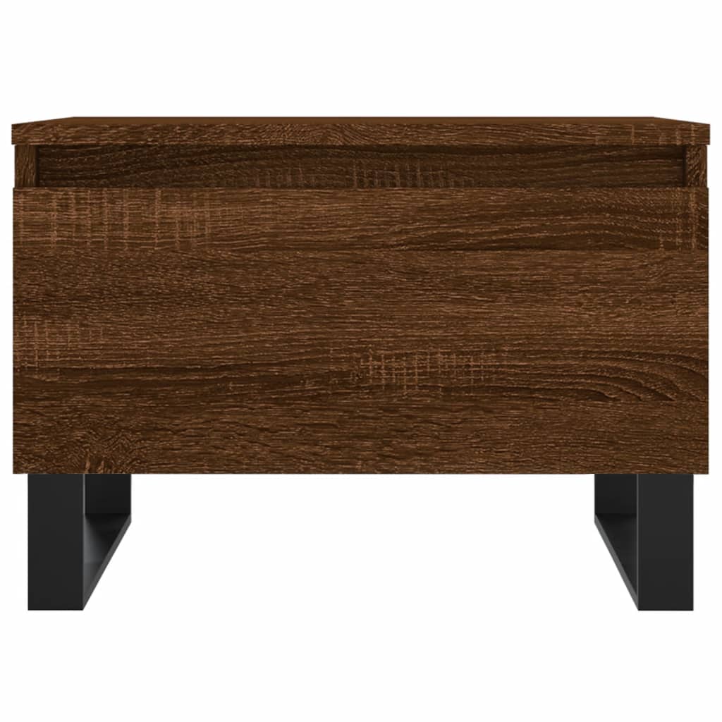 Salontafel 50X46X35 Cm Bewerkt Hout Bruin Eikenkleur 1 Bruineiken