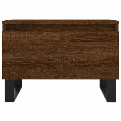 Salontafel 50X46X35 Cm Bewerkt Hout Bruin Eikenkleur 1 Bruineiken