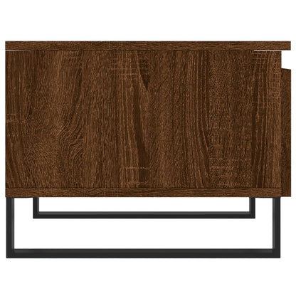 Salontafel 50X46X35 Cm Bewerkt Hout Bruin Eikenkleur 1 Bruineiken