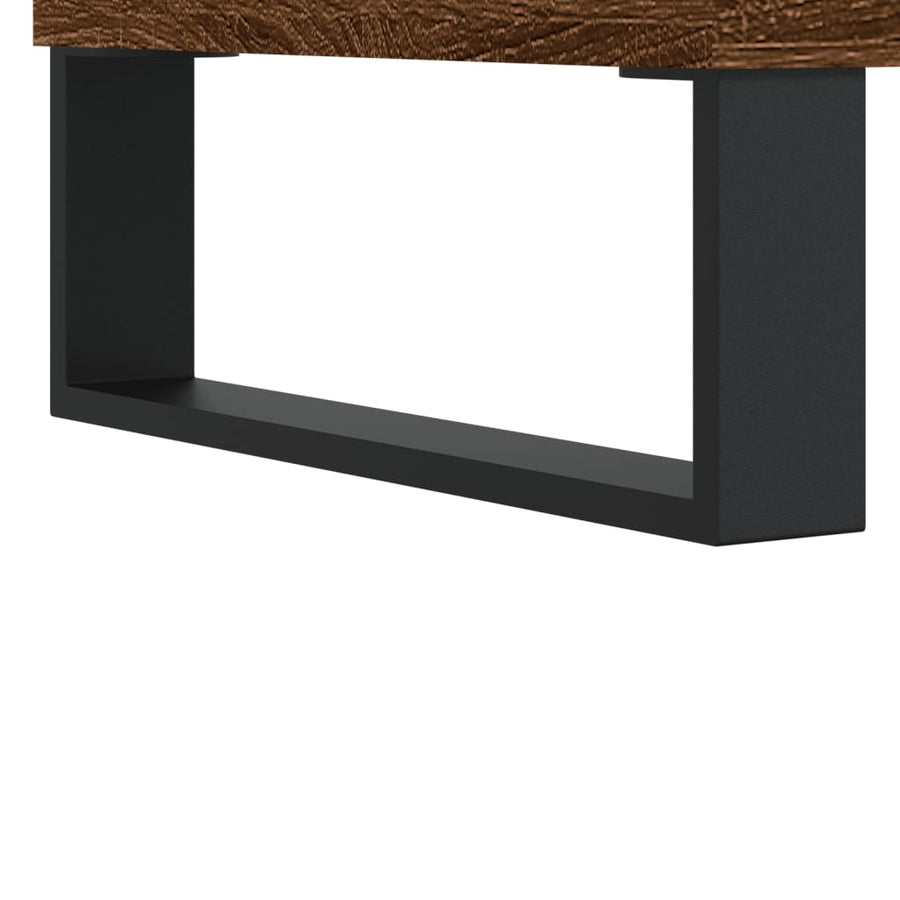 Salontafels 50X46X35 Cm Bewerkt Hout Bruin Eikenkleur 2 Bruineiken