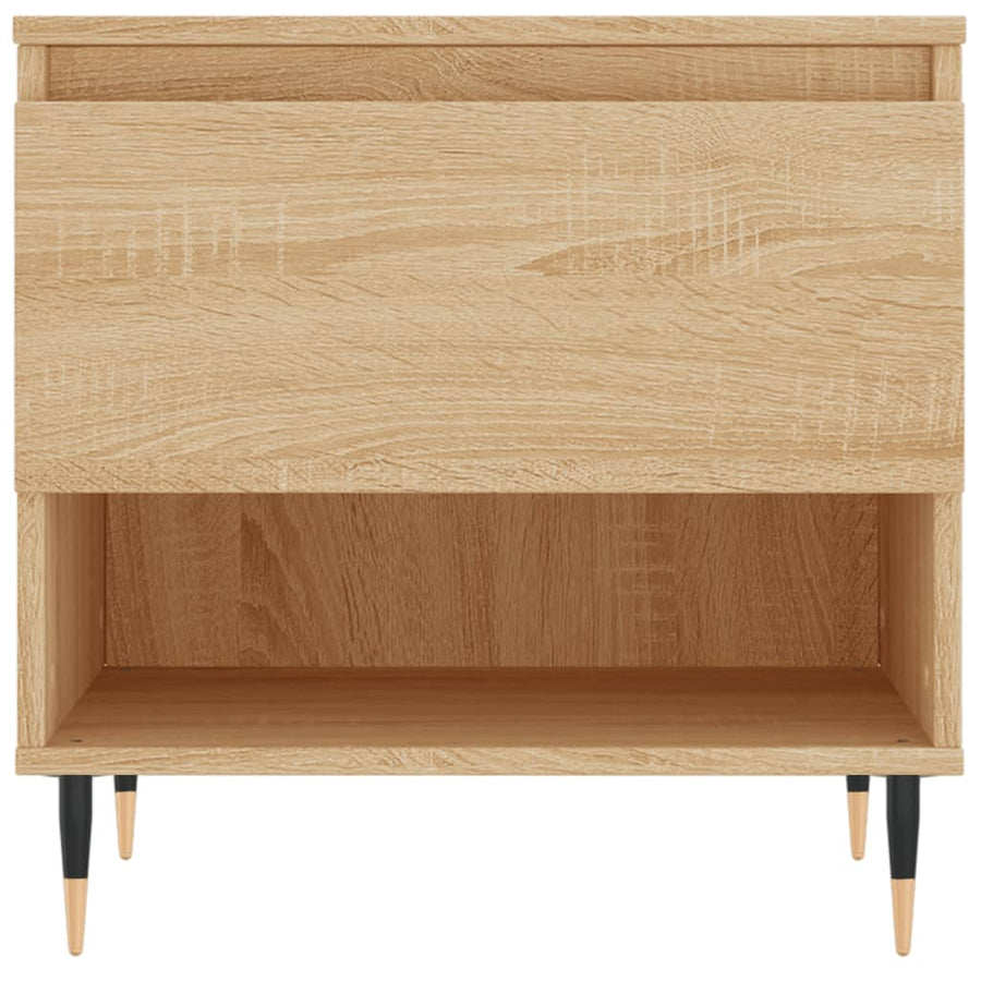 Salontafels 50X46X50 Cm Bewerkt Hout Kleurig 2 Sonoma eiken