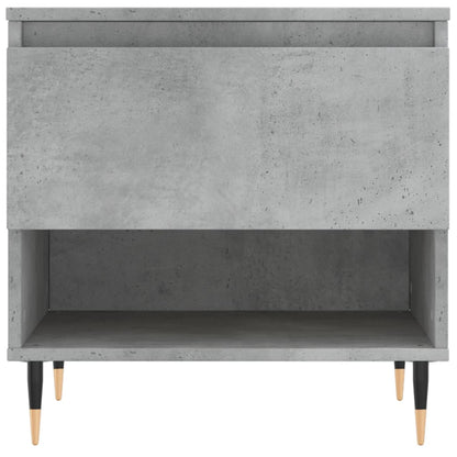 Salontafels 50X46X50 Cm Bewerkt Hout 2 Betongrijs