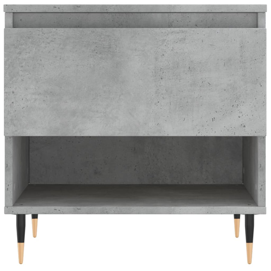 Salontafels 50X46X50 Cm Bewerkt Hout 2 Betongrijs