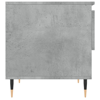 Salontafels 50X46X50 Cm Bewerkt Hout 2 Betongrijs