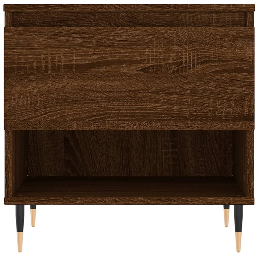 Salontafels 50X46X50 Cm Bewerkt Hout Bruin Eikenkleur 2 Bruineiken