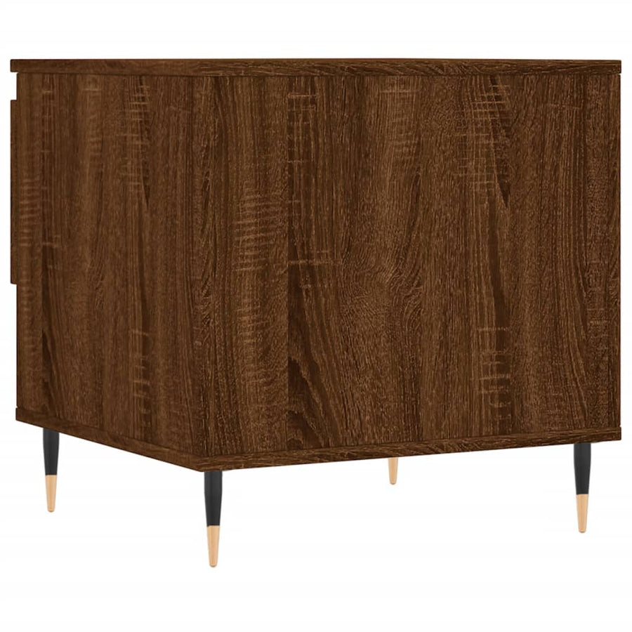 Salontafels 50X46X50 Cm Bewerkt Hout Bruin Eikenkleur 2 Bruineiken
