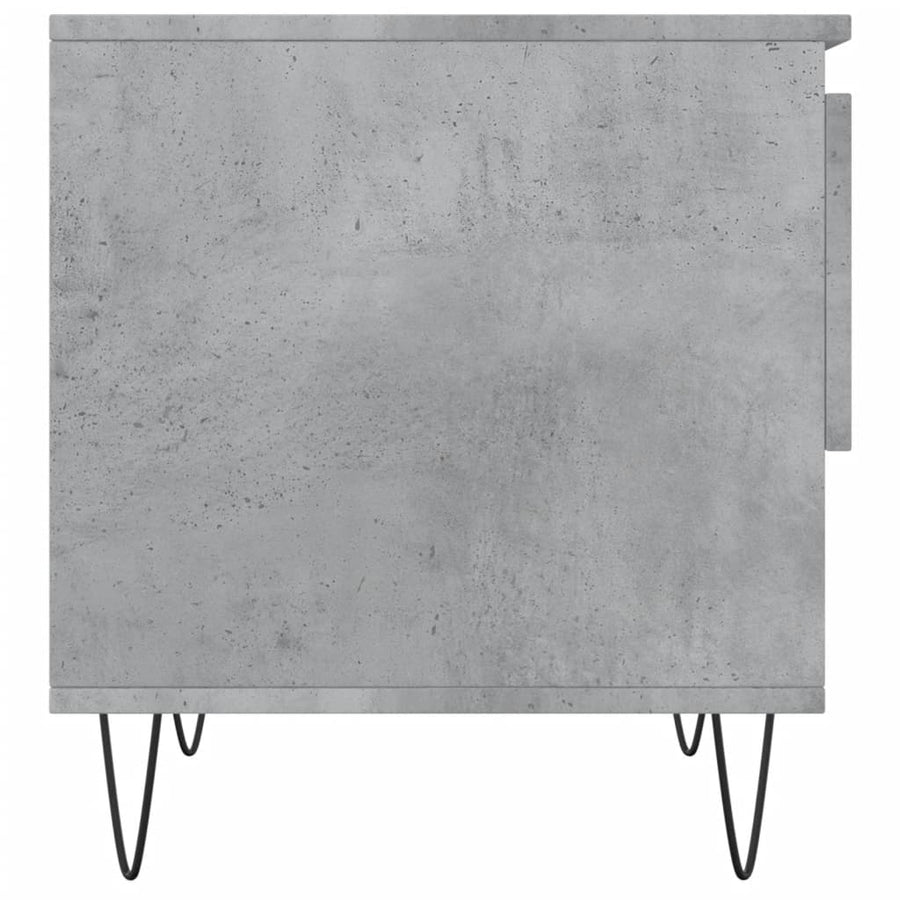Salontafels 50X46X50 Cm Bewerkt Hout 2 Betongrijs