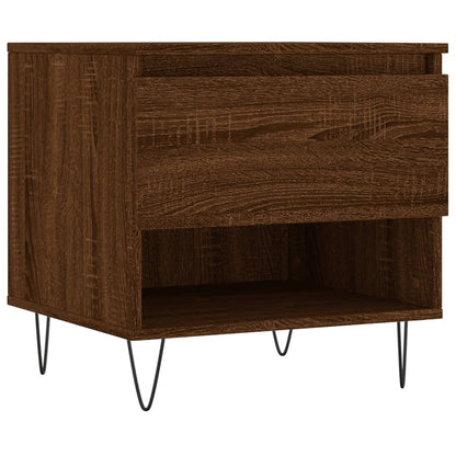 Salontafel 50X46X50 Cm Bewerkt Hout Bruin Eikenkleur 1 Bruineiken