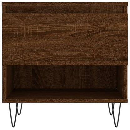 Salontafel 50X46X50 Cm Bewerkt Hout Bruin Eikenkleur 1 Bruineiken