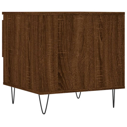 Salontafel 50X46X50 Cm Bewerkt Hout Bruin Eikenkleur 1 Bruineiken