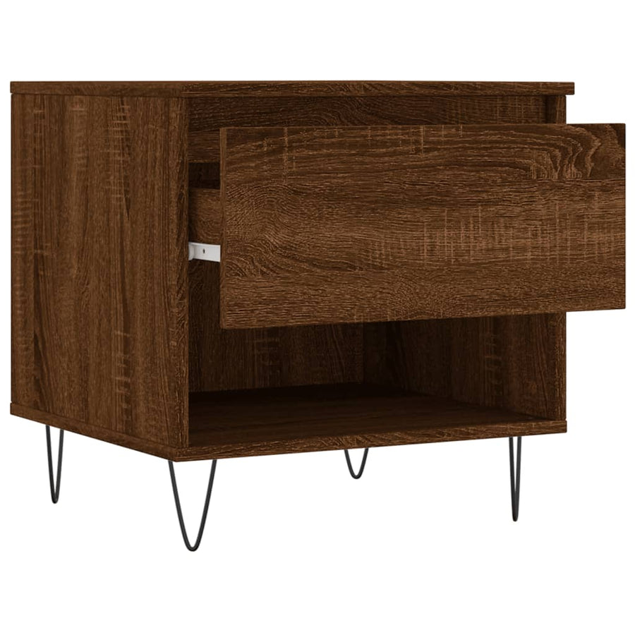 Salontafels 50X46X50 Cm Bewerkt Hout Bruin Eikenkleur 2 Bruineiken