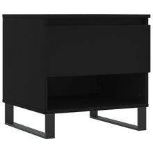 Salontafel 50X46X50 Cm Bewerkt Hout 1 Zwart