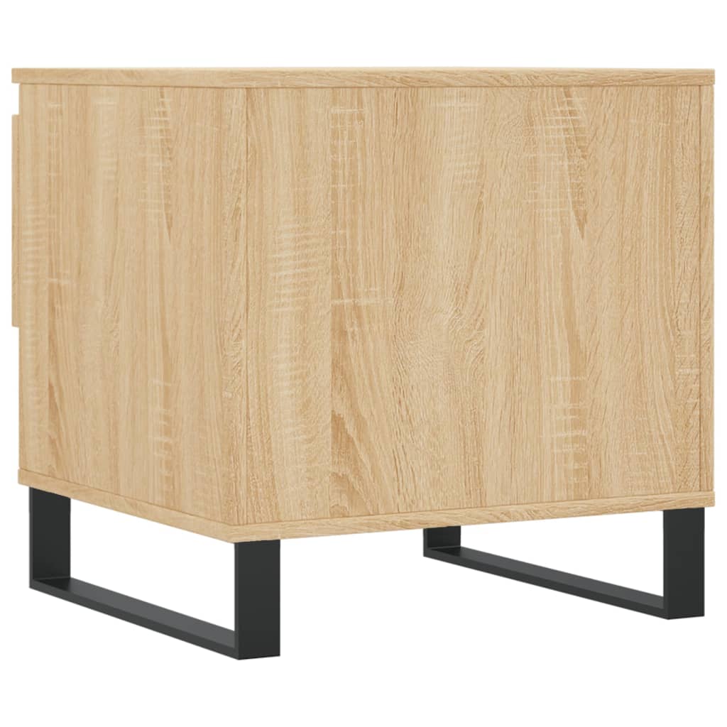 Salontafels 50X46X50 Cm Bewerkt Hout Kleurig 2 Sonoma eiken