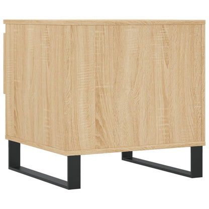 Salontafels 50X46X50 Cm Bewerkt Hout Kleurig 2 Sonoma eiken