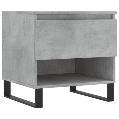 Salontafel 50X46X50 Cm Bewerkt Hout 1 Betongrijs
