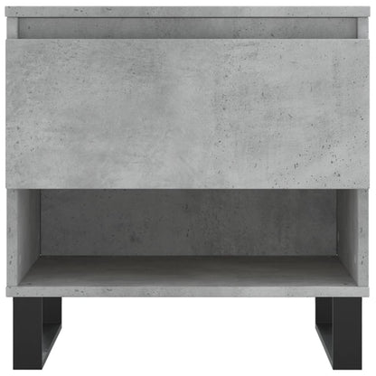 Salontafel 50X46X50 Cm Bewerkt Hout 1 Betongrijs