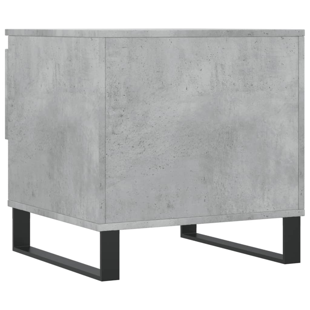 Salontafel 50X46X50 Cm Bewerkt Hout 1 Betongrijs