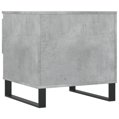 Salontafel 50X46X50 Cm Bewerkt Hout 1 Betongrijs