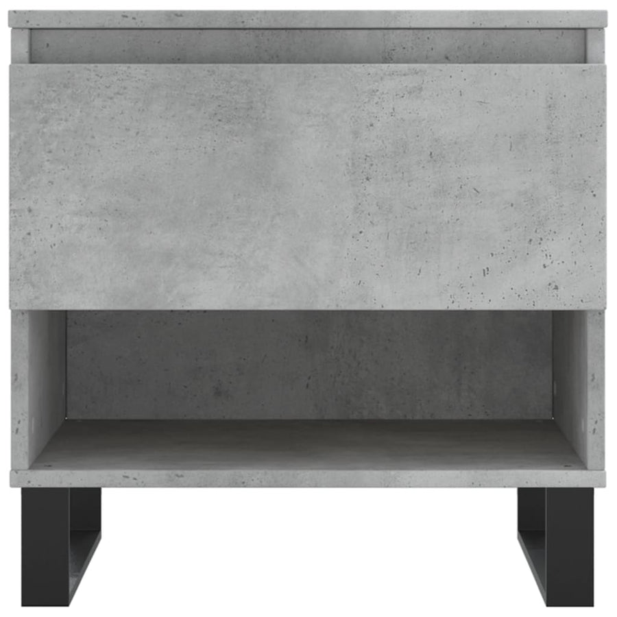 Salontafels 50X46X50 Cm Bewerkt Hout 2 Betongrijs