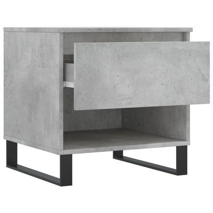 Salontafels 50X46X50 Cm Bewerkt Hout 2 Betongrijs
