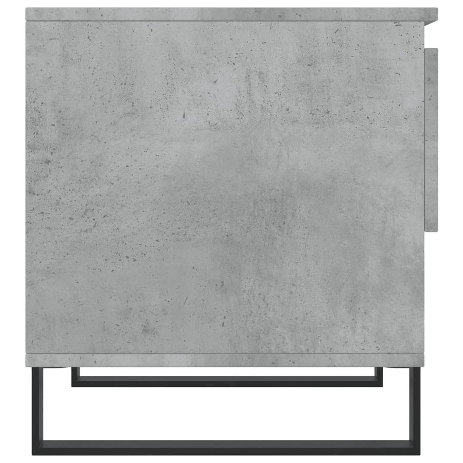 Salontafels 50X46X50 Cm Bewerkt Hout 2 Betongrijs
