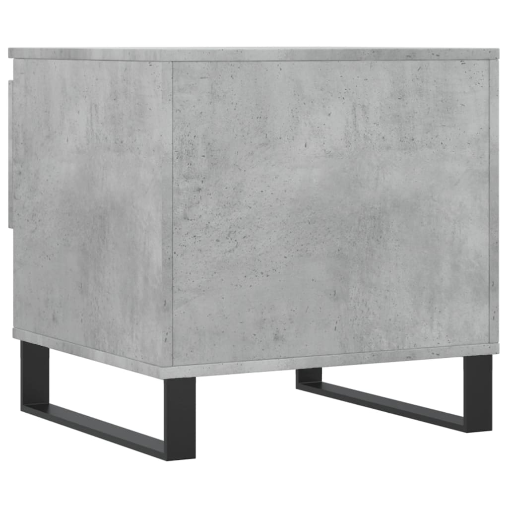 Salontafels 50X46X50 Cm Bewerkt Hout 2 Betongrijs