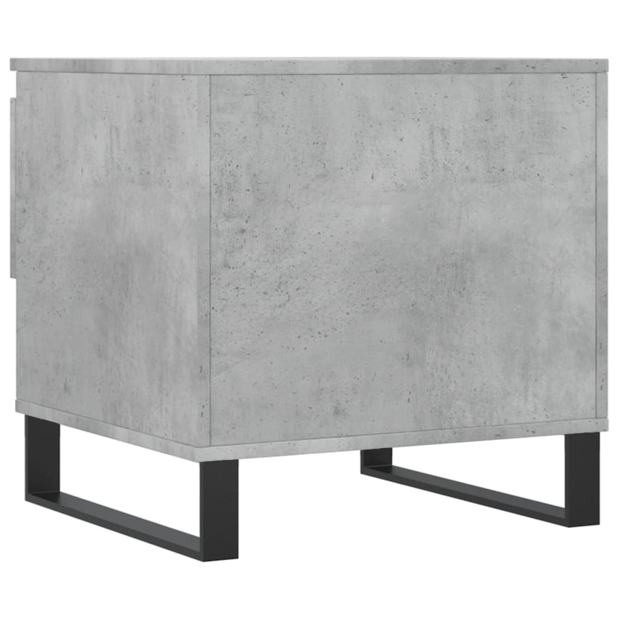 Salontafels 50X46X50 Cm Bewerkt Hout 2 Betongrijs