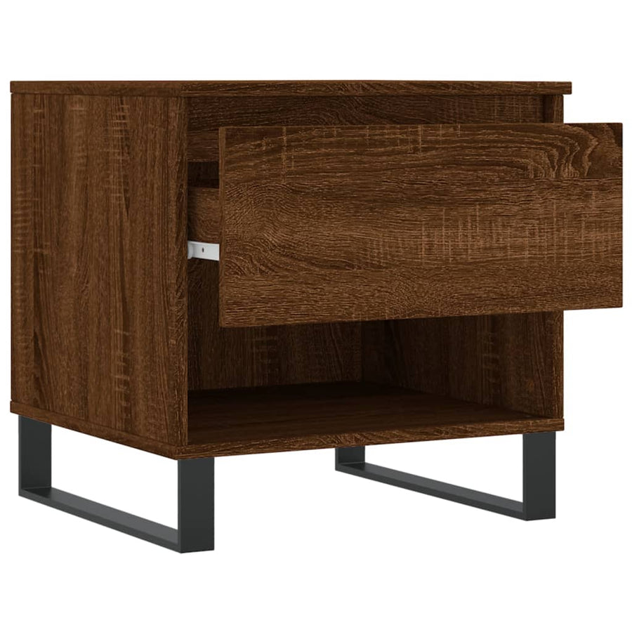 Salontafels 50X46X50 Cm Bewerkt Hout Bruin Eikenkleur 2 Bruineiken