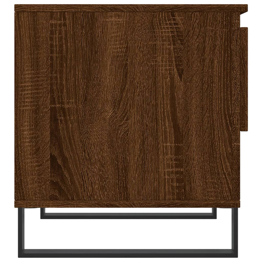 Salontafels 50X46X50 Cm Bewerkt Hout Bruin Eikenkleur 2 Bruineiken