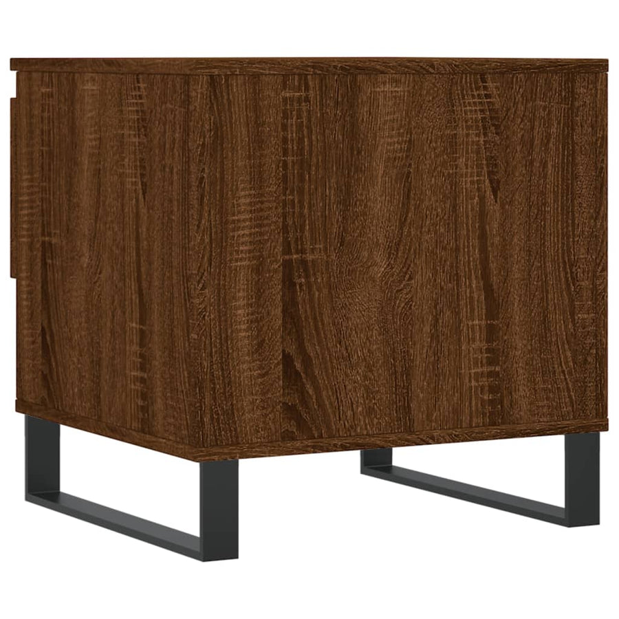 Salontafels 50X46X50 Cm Bewerkt Hout Bruin Eikenkleur 2 Bruineiken