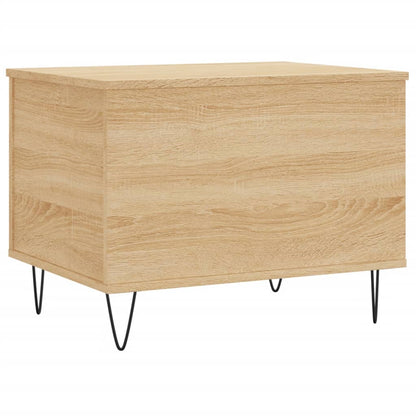 Salontafel 60x44,5x45 cm bewerkt hout sonoma eikenkleurig