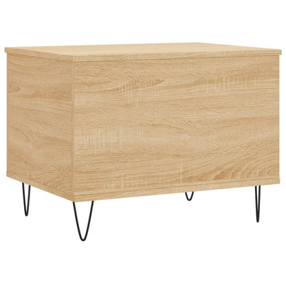 Salontafel 60x44,5x45 cm bewerkt hout sonoma eikenkleurig
