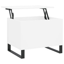 Salontafel 60X44,5X45 Cm Bewerkt Hout Wit