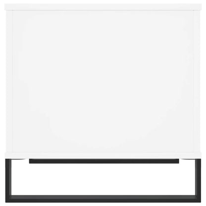 Salontafel 60X44,5X45 Cm Bewerkt Hout Wit