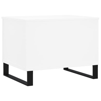 Salontafel 60X44,5X45 Cm Bewerkt Hout Wit