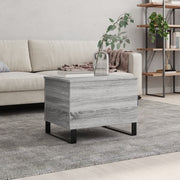 Salontafel 60x44,5x45 cm bewerkt hout grijs sonoma