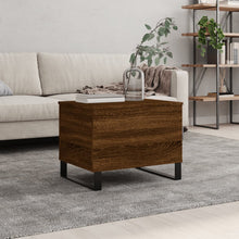 Salontafel 60X44,5X45 Cm Bewerkt Hout Bruin Eikenkleur Bruineiken