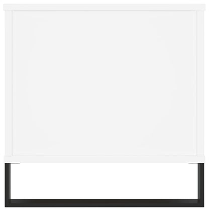 Salontafel 90X44,5X45 Cm Bewerkt Hout Wit