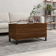 Salontafel 90x44,5x45 cm bewerkt hout bruin