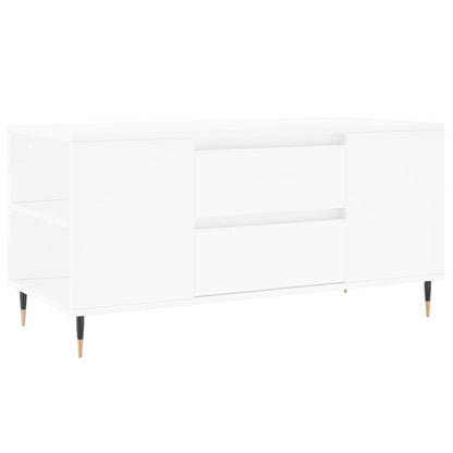 Salontafel 02X44,5X50 Cm Bewerkt Hout Wit