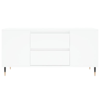 Salontafel 02X44,5X50 Cm Bewerkt Hout Wit