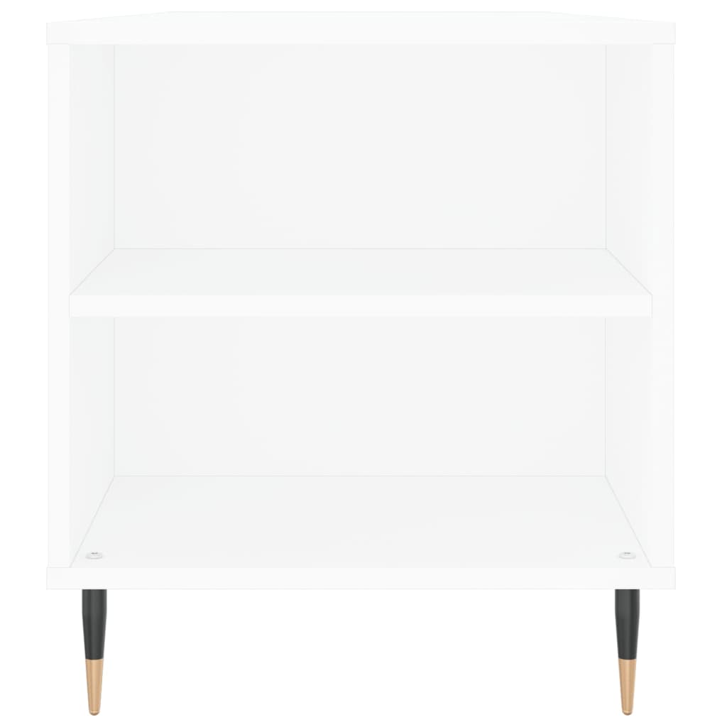 Salontafel 02X44,5X50 Cm Bewerkt Hout Wit