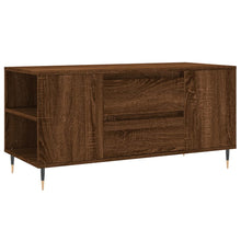 Salontafel 02X44,5X50 Cm Bewerkt Hout bruin eikenkleur