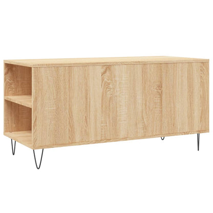 Salontafel 02X44,5X50 Cm Bewerkt Hout Kleurig Sonoma eiken