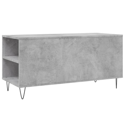 Salontafel 02X44,5X50 Cm Bewerkt Hout Betongrijs