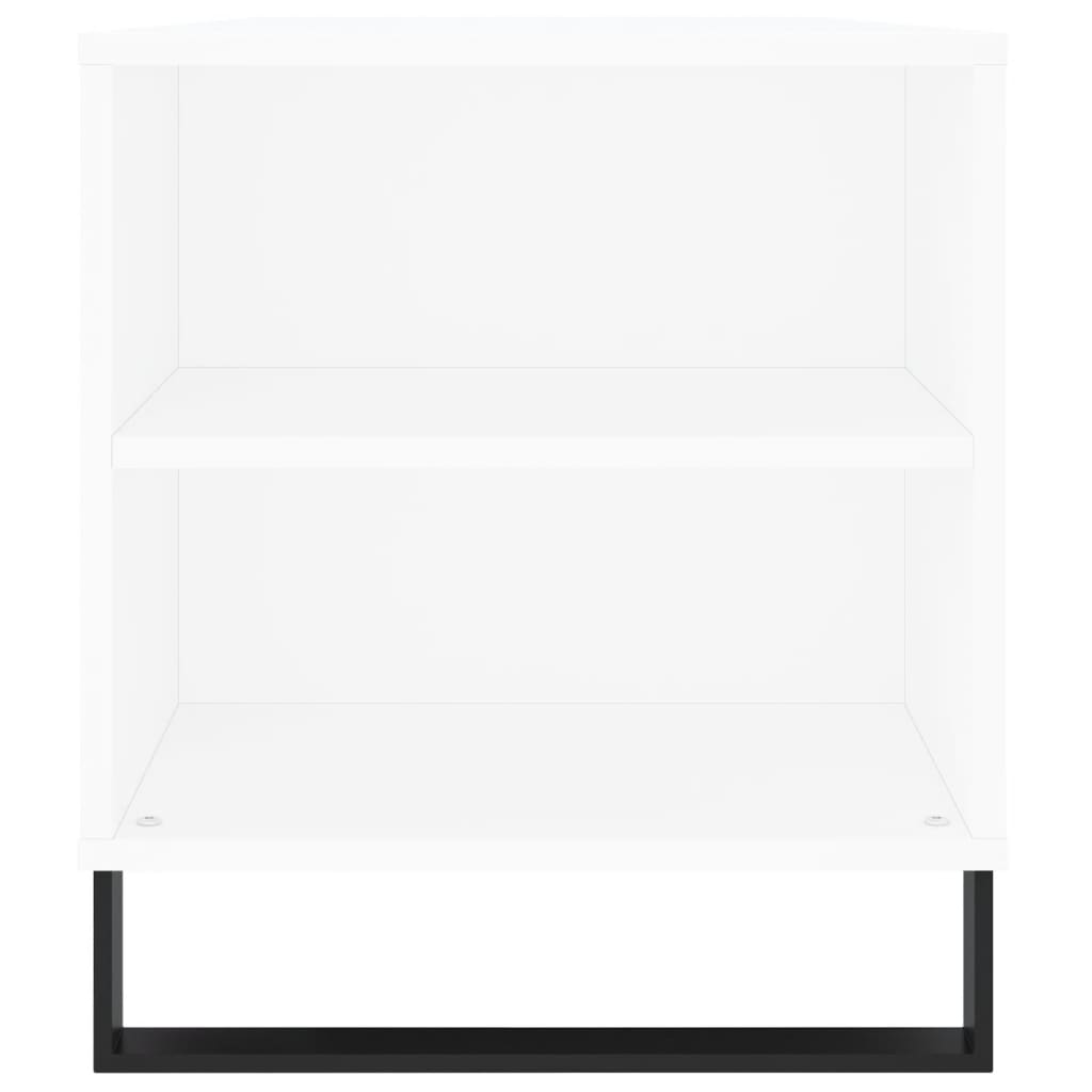 Salontafel 02X44,5X50 Cm Bewerkt Hout Wit
