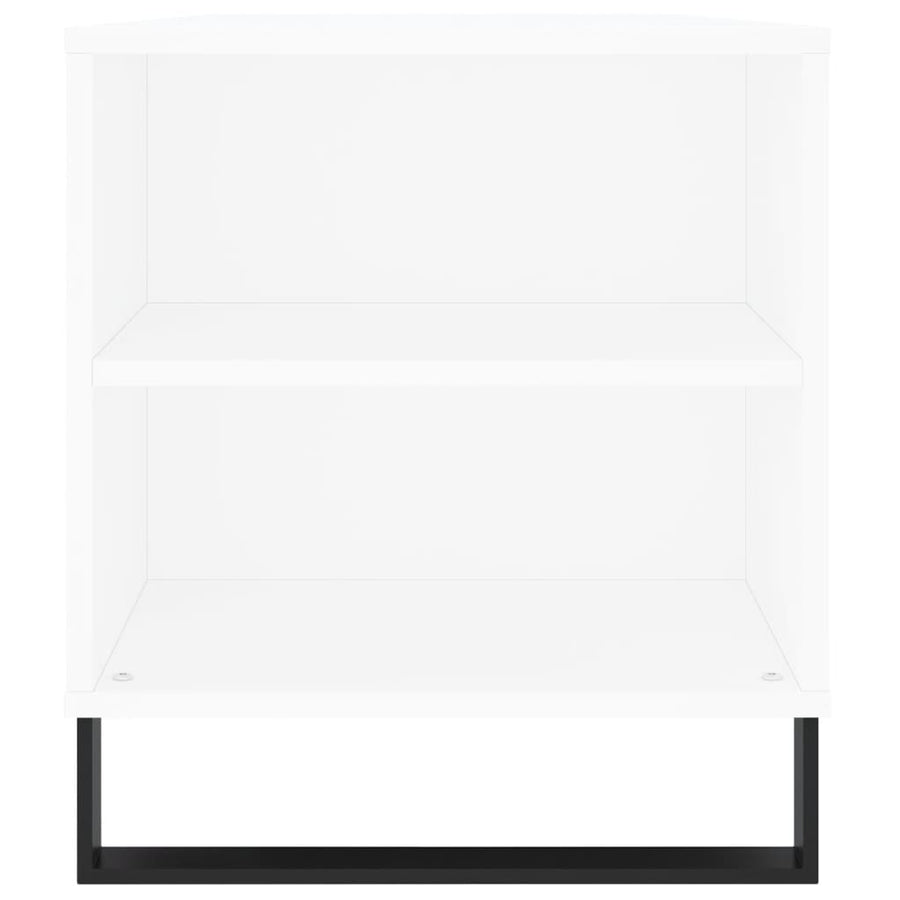 Salontafel 02X44,5X50 Cm Bewerkt Hout Wit